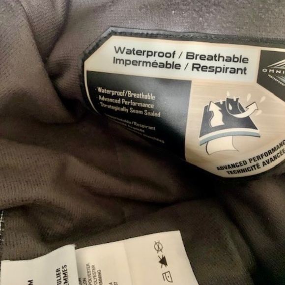 Columbia ski pants medium excellent black woman - Picture 5 of 5